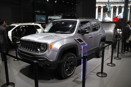 Jeep自由侠Hard Steel概念车 上海车展实拍