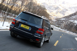 2009款奔驰GLK350试驾
