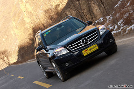 2009款奔驰GLK350试驾