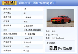 福特全新Mustang