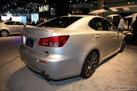 雷克萨斯IS-F洛杉矶车展实拍