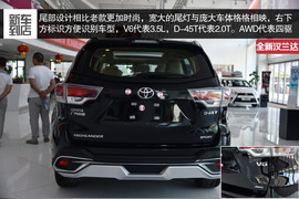 2015款丰田汉兰达2.0T两驱豪华版到店实拍