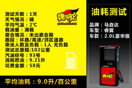 2009款马自达睿翼对比评测