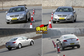 2009款别克君威对比评测实拍