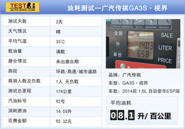 广汽传祺GA3S视界评测