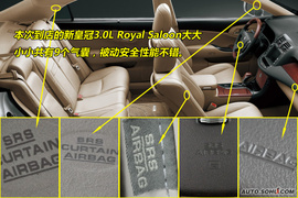 2010款丰田新皇冠3.0L