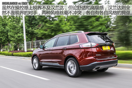 汽车斗SHOW场之锐界对比汉兰达图解