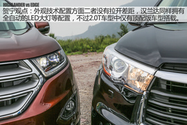 汽车斗SHOW场之锐界对比汉兰达图解