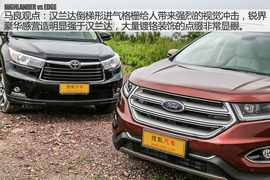 汽车斗SHOW场之锐界对比汉兰达图解