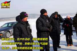 2010款宝马325i冬季驾驶训练营雪地