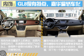 起亚全新嘉华对比别克GL8图解