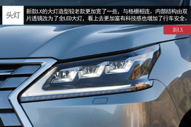 新雷克萨斯LX官图解析