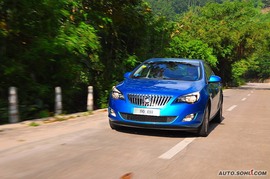 2010款别克英朗1.6T试驾