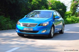 2010款别克英朗1.6T试驾