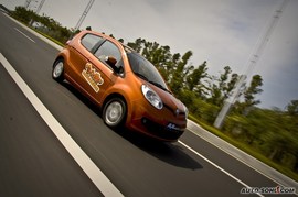 2010款奔奔mini试驾