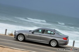 2011款宝马新5系海外试驾