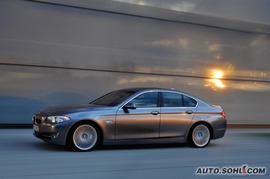 2011款宝马新5系海外试驾