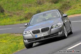 2011款宝马新5系海外试驾