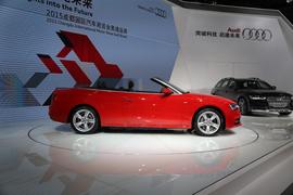 奥迪A5敞篷版探营实拍