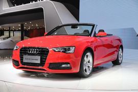 奥迪A5敞篷版探营实拍