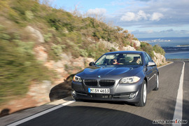 葡萄牙试驾2011款宝马5系轿车