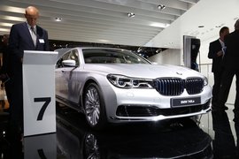 宝马740Le法兰克福车展实拍
