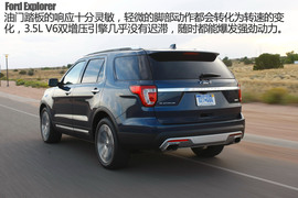 2016款福特探险者试驾