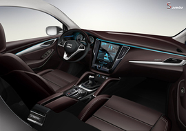 众泰SR7内饰官方图