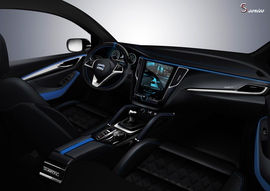 众泰SR7内饰官方图