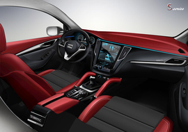 众泰SR7内饰官方图