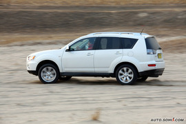 2010款三菱欧蓝德EX劲界2.4试驾