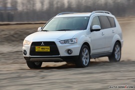 2010款三菱欧蓝德EX劲界2.4试驾