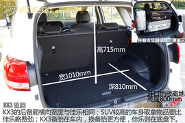 起亚佳乐跨界对比起亚KX3试驾