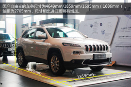   最越野的城市SUV　长沙拍国产JEEP自由光