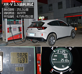 测试东风本田XR-V