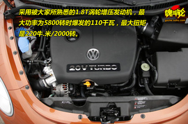 2010款大众甲壳虫1.8T墨橘版