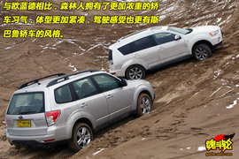 三菱欧蓝德劲界对比斯巴鲁森林人