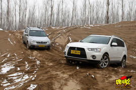 三菱欧蓝德劲界对比斯巴鲁森林人