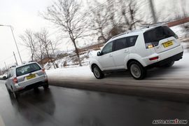 三菱欧蓝德劲界对比斯巴鲁森林人