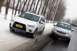 三菱欧蓝德劲界对比斯巴鲁森林人