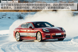 保时捷冰雪试驾2016