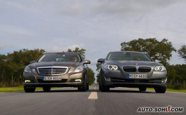 2010款奔驰E350对比2011款宝马