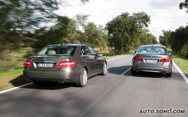 2010款奔驰E350对比2011款宝马