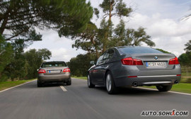 2010款奔驰E350对比2011款宝马