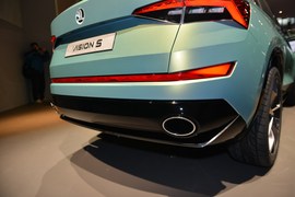 斯柯达VisionS概念车日内瓦车展实拍