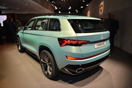 斯柯达VisionS概念车日内瓦车展实拍