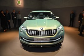 斯柯达VisionS概念车日内瓦车展实拍