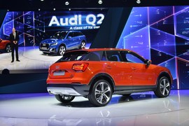 奥迪Q2日内瓦车展实拍