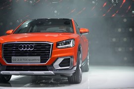 奥迪Q2日内瓦车展实拍