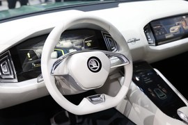 斯柯达VisionS概念车日内瓦车展实拍